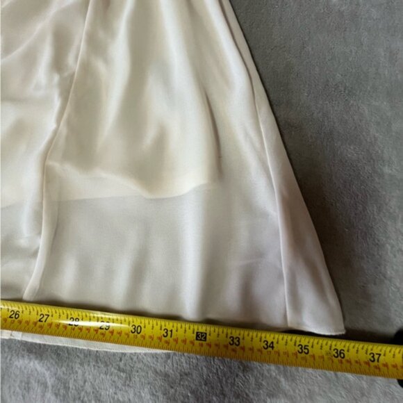 Rebellion Again Ivory Crochet & Sheer Boho Babydoll Dress - Picture 11 of 11